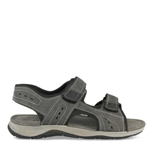 Sandales NOIR Homme Motif Uni Scratch