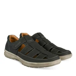 Sandales NOIR Homme Motif Uni Scratch