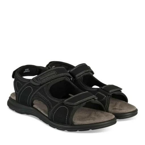 Sandales NOIR Homme Motif Uni Scratch