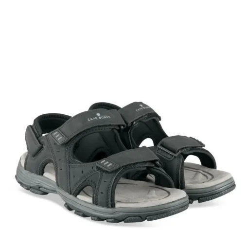 Sandales NOIR Homme Motif Uni Scratch
