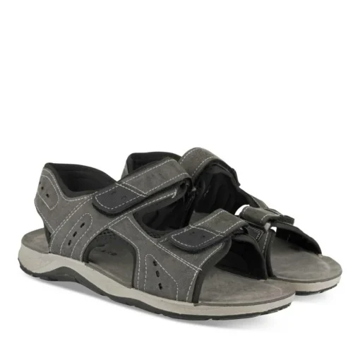 Sandales NOIR Homme Motif Uni Scratch