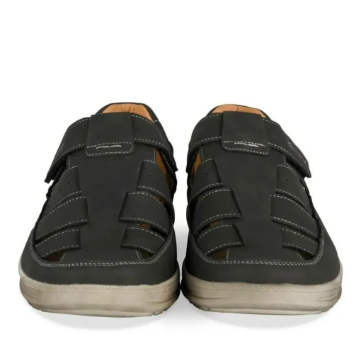 Sandales NOIR Homme Motif Uni Scratch