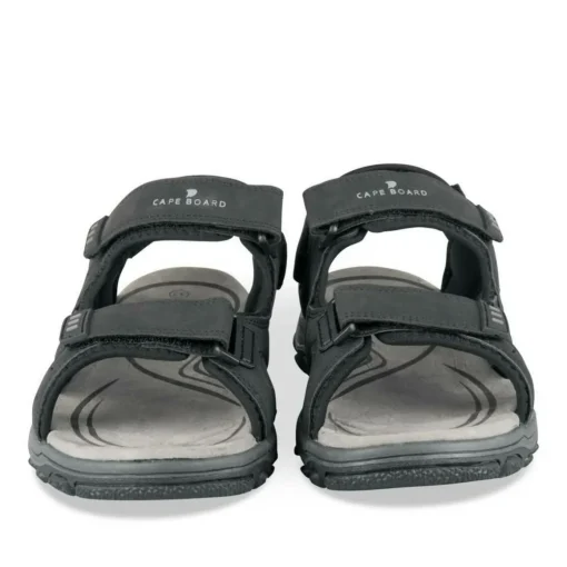 Sandales NOIR Homme Motif Uni Scratch