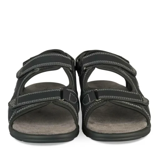 Sandales NOIR Homme Motif Uni Scratch