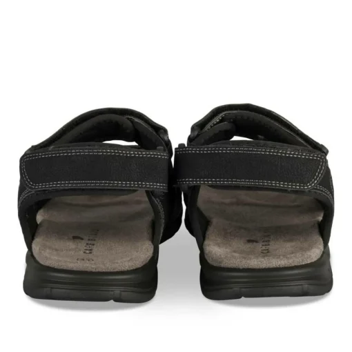 Sandales NOIR Homme Motif Uni Scratch