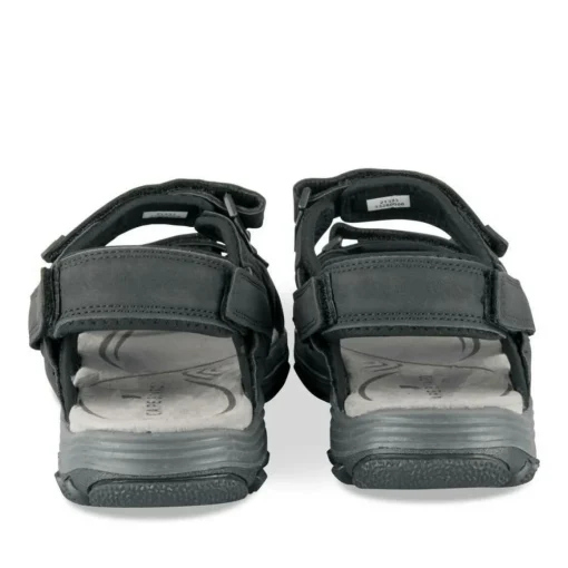 Sandales NOIR Homme Motif Uni Scratch