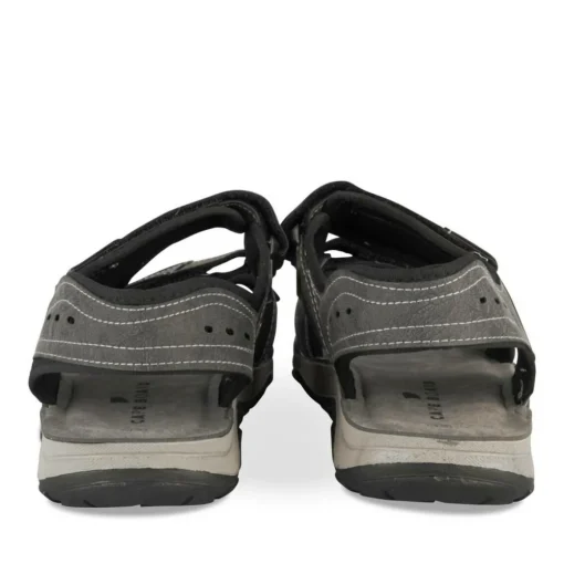Sandales NOIR Homme Motif Uni Scratch