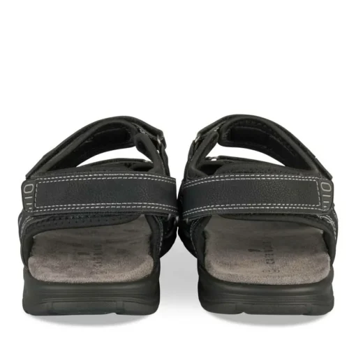 Sandales NOIR Homme Motif Uni Scratch