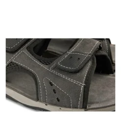 Sandales NOIR Homme Motif Uni Scratch