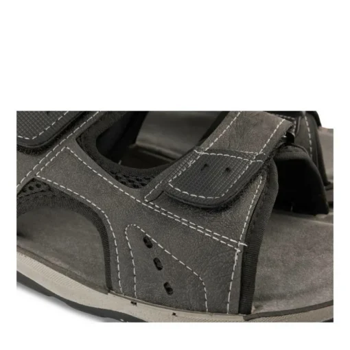 Sandales NOIR Homme Motif Uni Scratch