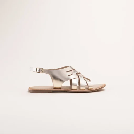 Sandales OR Femme CUIR Motif Uni Boucle