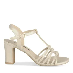 Sandales OR Femme Motif Uni Boucle