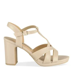 Sandales OR Femme Motif Uni Boucle