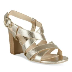 Sandales OR Femme Motif Uni Boucle