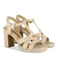 Sandales OR Femme Motif Uni Boucle