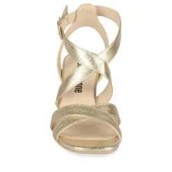 Sandales OR Femme Motif Uni Boucle