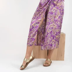 Sandales OR Femme Motif Uni Elastique
