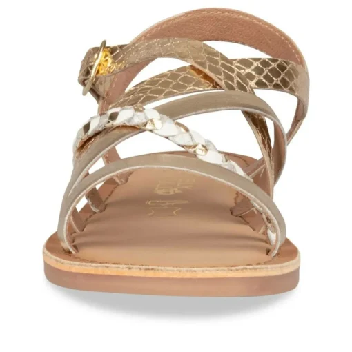 Sandales OR Fille CUIR Boucle