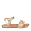 Sandales OR Fille CUIR Motif Animal Scratch