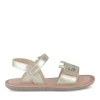 Sandales OR Fille CUIR Motif Animal Scratch
