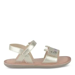 Sandales OR Fille CUIR Motif Animal Scratch
