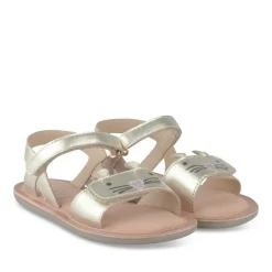 Sandales OR Fille CUIR Motif Animal Scratch