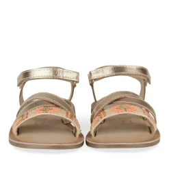 Sandales OR Fille CUIR Motif Perle Scratch