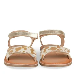 Sandales OR Fille CUIR Motif Animal Scratch