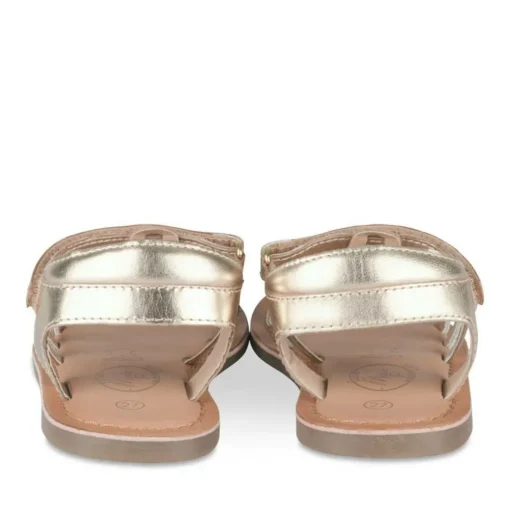 Sandales OR Fille CUIR Motif Animal Scratch