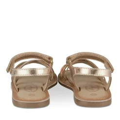Sandales OR Fille CUIR Motif Perle Scratch