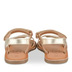 Sandales OR Fille CUIR Motif Animal Scratch