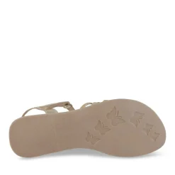 Sandales OR Fille CUIR Motif Tressé Scratch