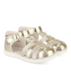 Sandales OR Fille Motif Animal Scratch