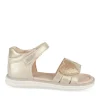 Sandales OR Fille Motif Coeurs Scratch