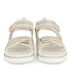 Sandales OR Fille Motif Coeurs Scratch