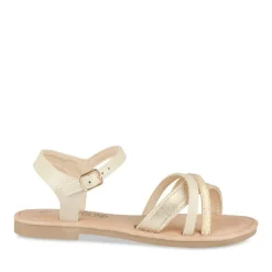 Sandales OR Fille Motif Iridescent Boucle