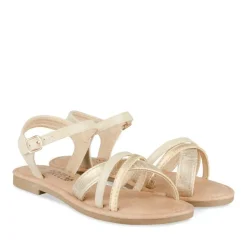 Sandales OR Fille Motif Iridescent Boucle