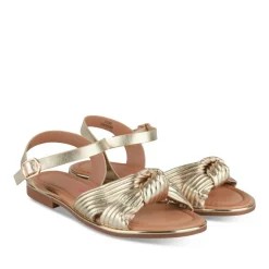 Sandales OR Fille Motif Iridescent Boucle