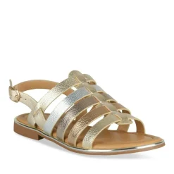 Sandales OR Fille Motif Iridescent Boucle