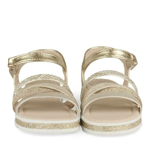 Sandales OR Fille Motif Iridescent Scratch
