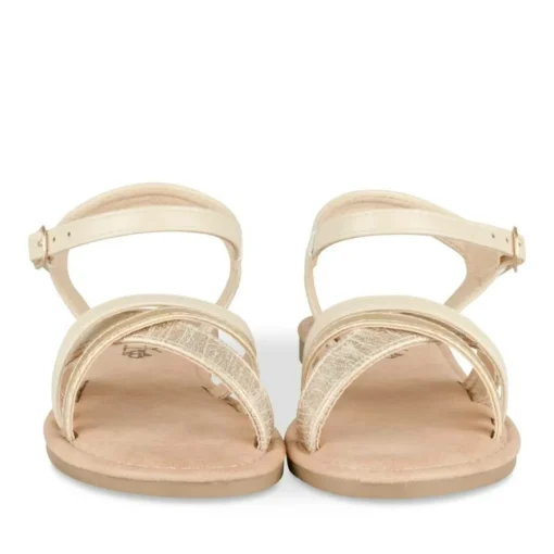 Sandales OR Fille Motif Iridescent Boucle