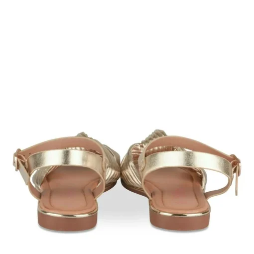 Sandales OR Fille Motif Iridescent Boucle