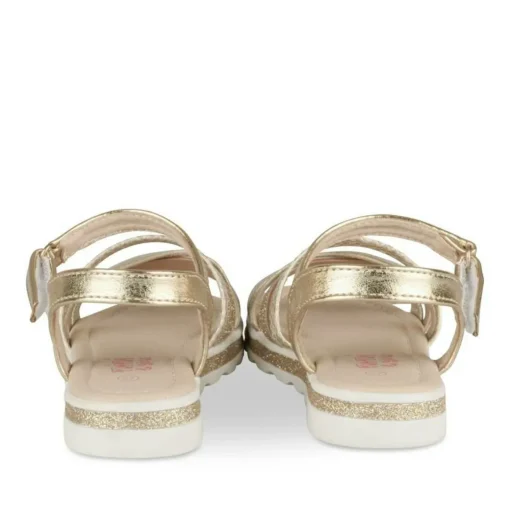 Sandales OR Fille Motif Iridescent Scratch