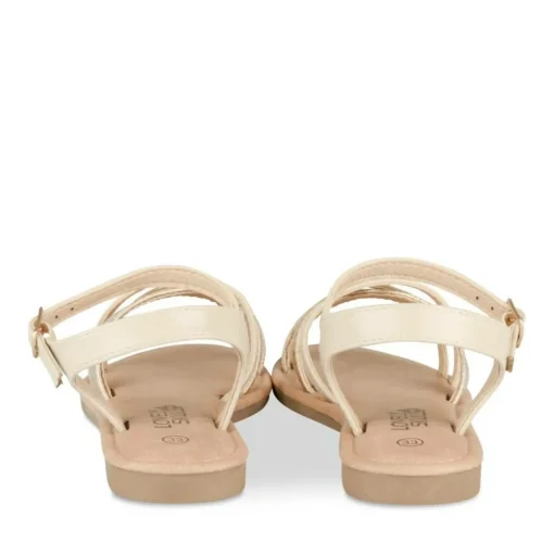 Sandales OR Fille Motif Iridescent Boucle