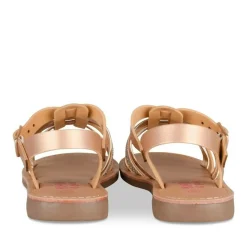 Sandales OR Fille Motif Iridescent Boucle