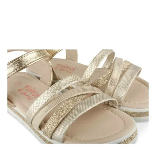 Sandales OR Fille Motif Iridescent Scratch