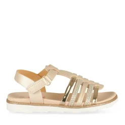 Sandales OR Fille Motif Paillettes Scratch