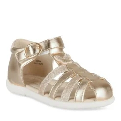 Sandales OR Fille Motif Paillettes Scratch