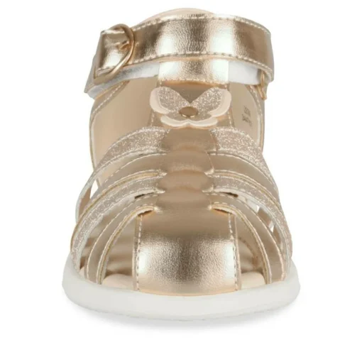 Sandales OR Fille Motif Paillettes Scratch
