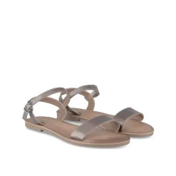 Sandales PEWTER Femme Motif Iridescent Boucle